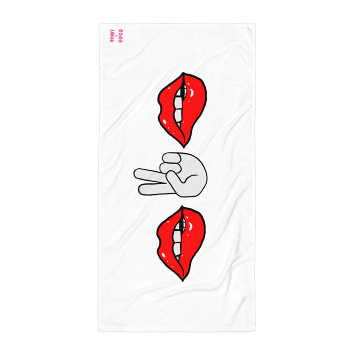 Mouth To Mouth Pool Towel