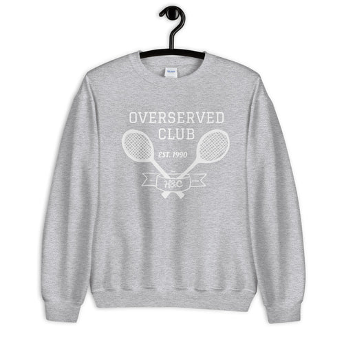 OVERSERVED CLUB SWEATSHIRT