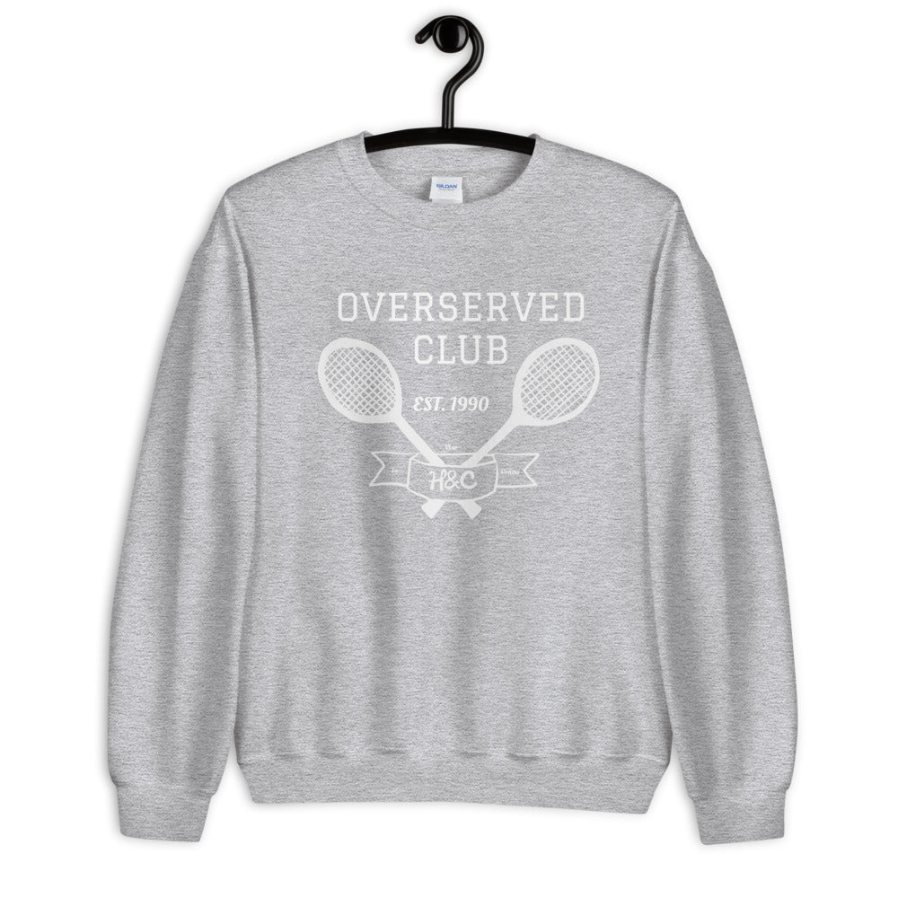 OVERSERVED CLUB SWEATSHIRT