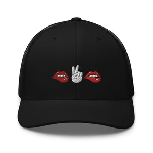 Mouth to Mouth Lifeguard Trucker Hat